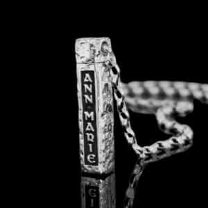 Lugna Engraved Cremation Keepsake Pendant